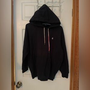Volcom women’s black pullover hoodie XS